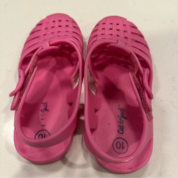 Cat & Jack Pink Sandals Jelly Style - Picture 6 of 7